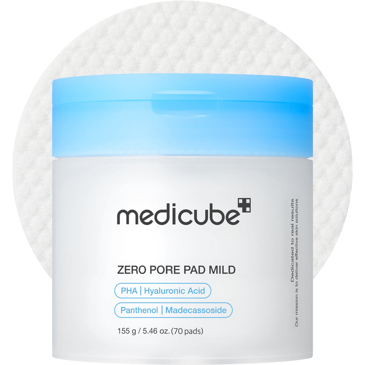 medicube Zero Pore Mild PHA Hyaluronic Acid Pads