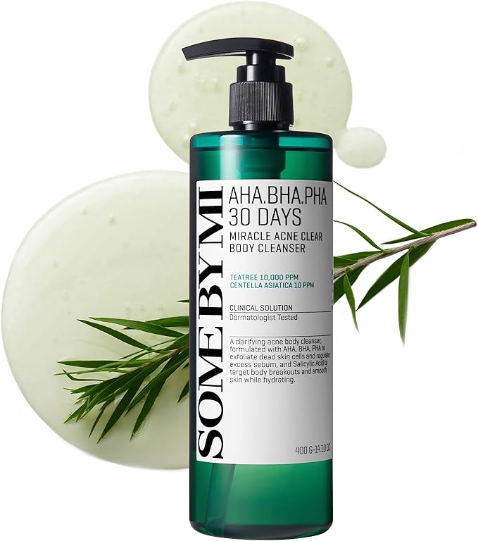 SOME BY MI AHA BHA PHA 30 Days Miracle Acne Clear Body Cleanser 400g