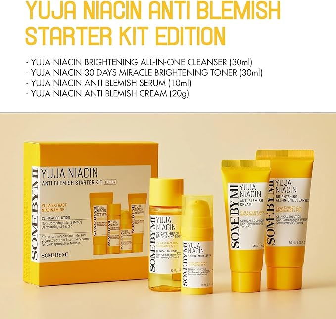 SOME BY MI Yuja Niacin Anti-Blemish Starter Kit