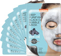 PUREDERM Deep Purifying Black O2 Bubble Mask Charcoal