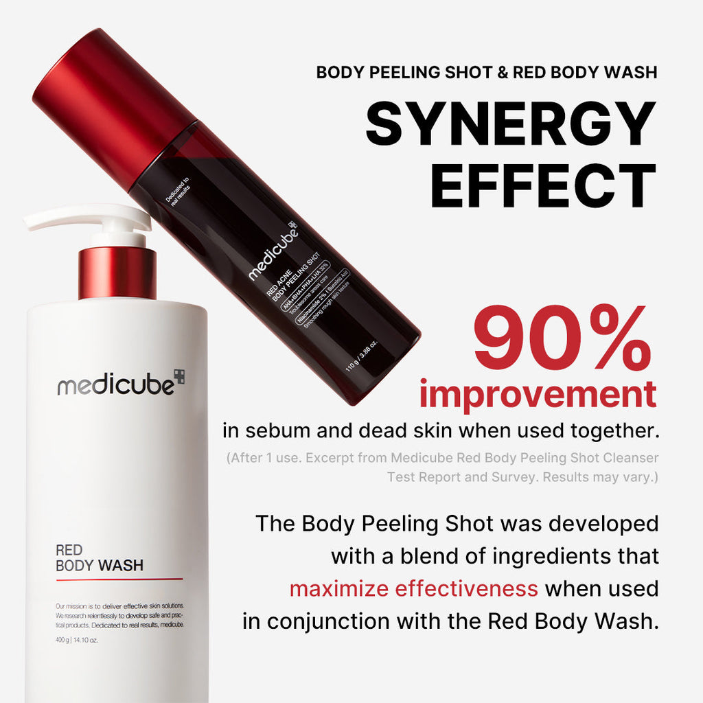 medicube Red Acne Body Peeling Shot