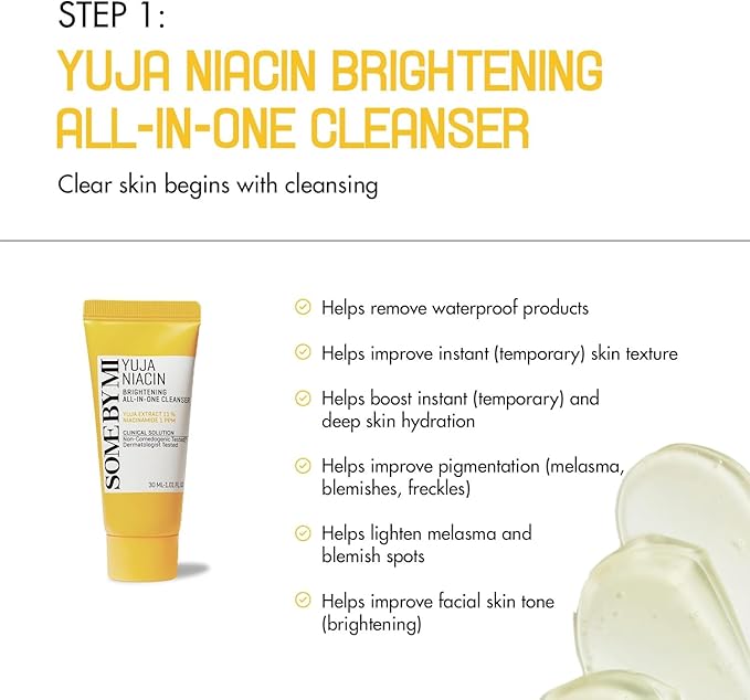 SOME BY MI Yuja Niacin Anti-Blemish Starter Kit