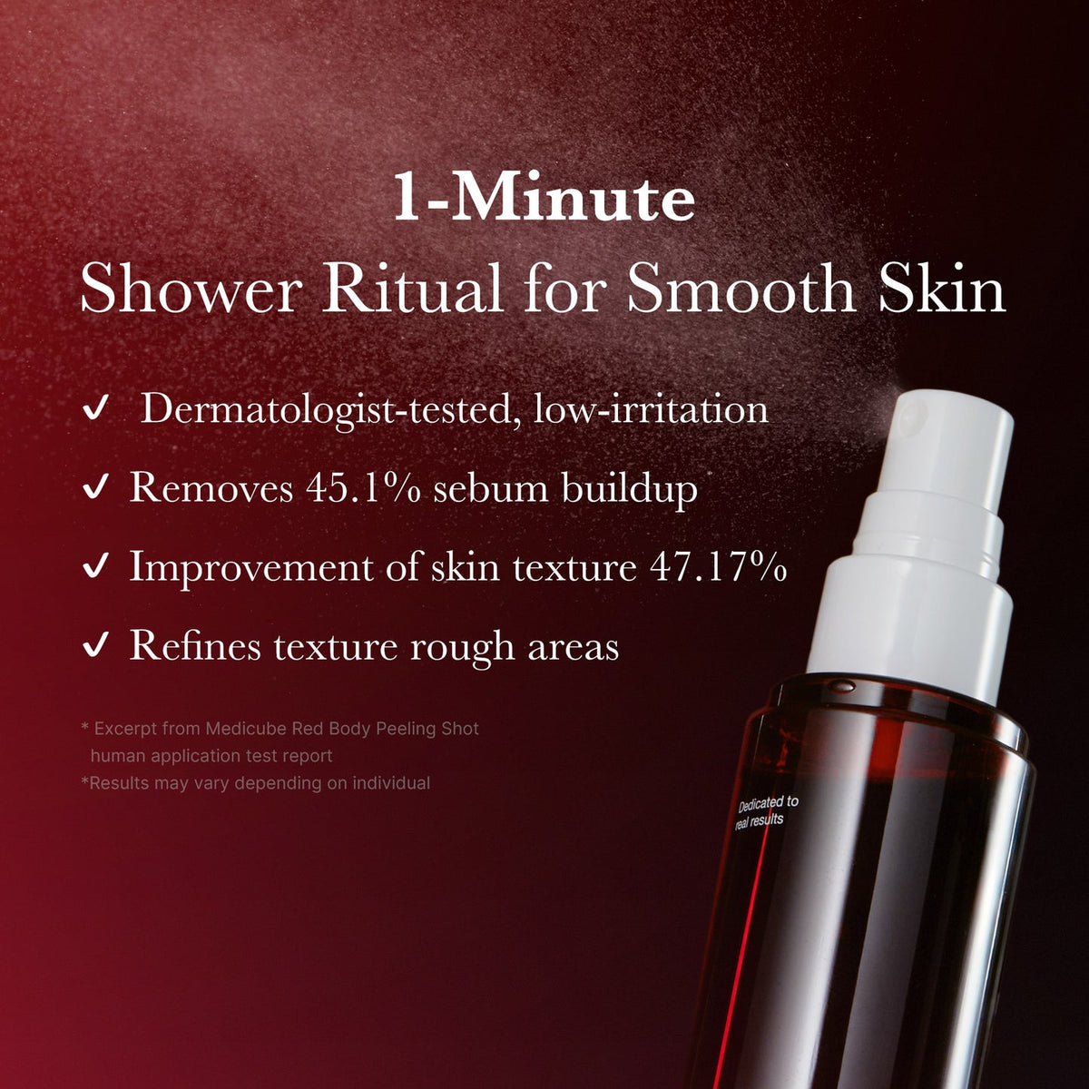 medicube Red Acne Body Peeling Shot