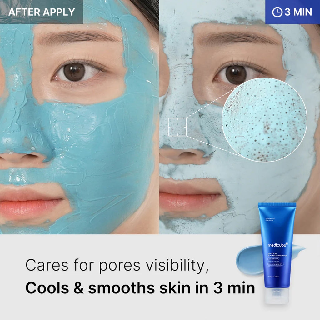 medicube Zero Pore Blackhead Mud Mask 100g
