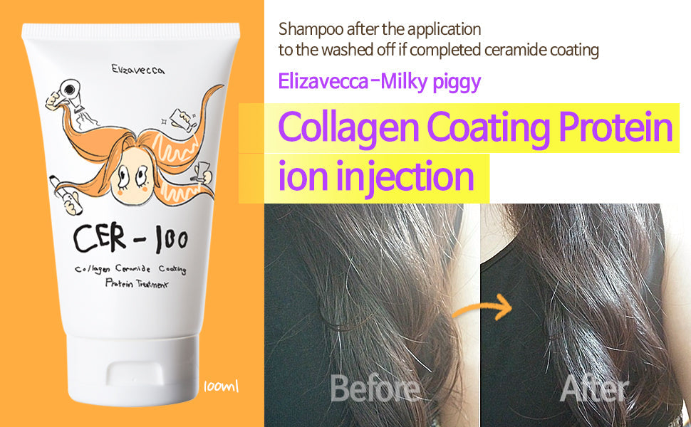 Elizavecca CER-100 Collagen Ceramide Coating Protein Treatment 100ml