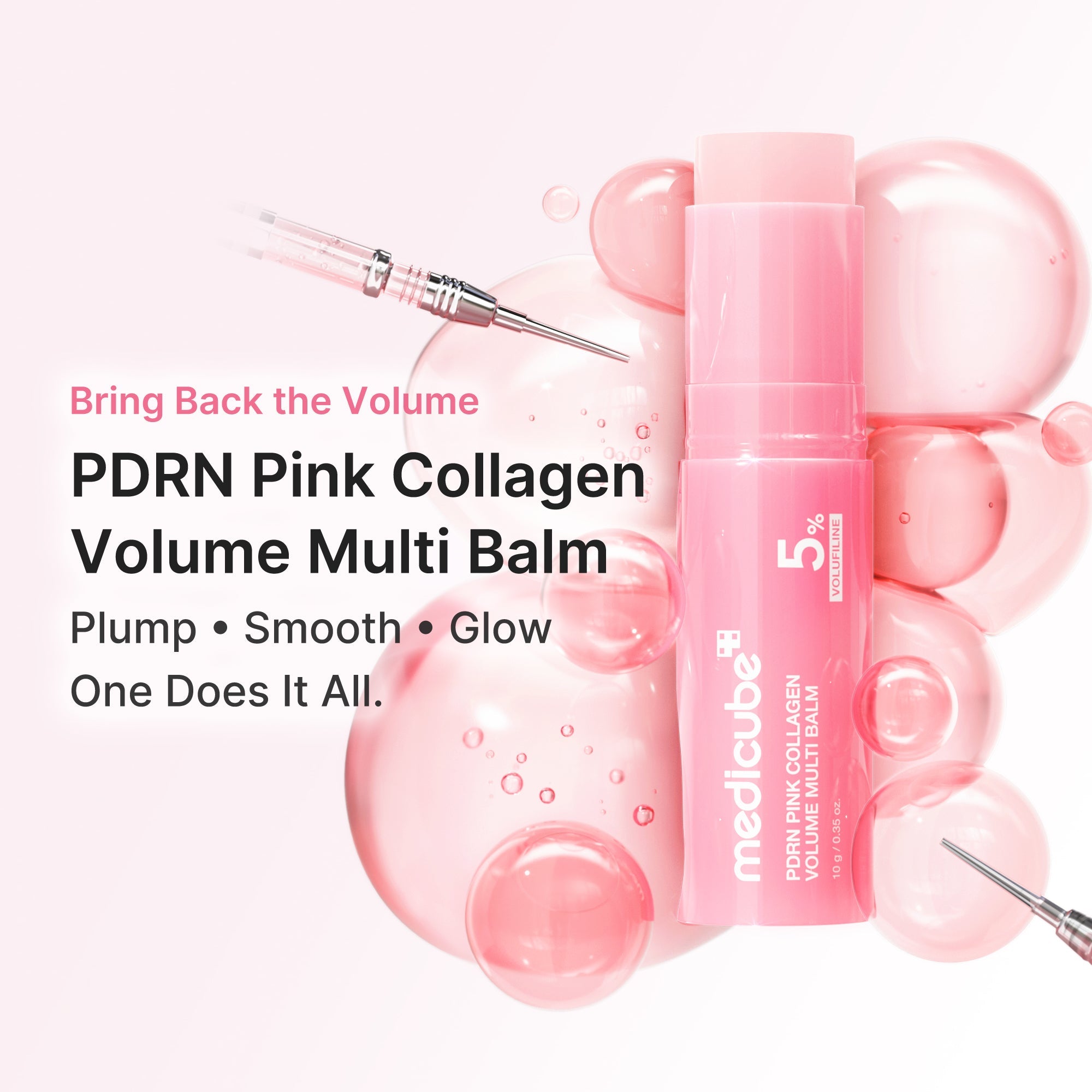 medicube PDRN Pink Collagen Volume Multi Balm 10g