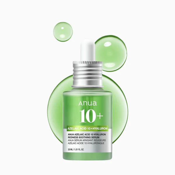 ANUA Azelaic Acid 10 Hyaluron Redness Soothing Serum 30m
